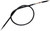 Black Vinyl Clutch Cable 03-0417