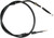 Black Vinyl Clutch Cable 03-0400