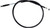 Black Vinyl Front Brake Cable 02-0468