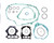 Complete Gasket Kit Yam P400485850063