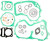 Complete Gasket Kit Suz P400510850257