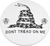 M8 Timer Cover Don't Tread Chrome