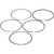 Piston Rings 68.96mm Hon For Vertex Pistons Only