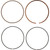 Piston Rings 76.77mm Hon For Vertex Pistons Only