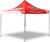 Canopy W/Standard Frame Red 10'x10'