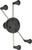 X Grip Iv Large Phone/Phablet Holder W/1" Ball