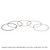 Piston Rings For Pro X Pistons Only 02.2660.000