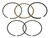 Piston Rings 39.98mm Pol/Yam For Namura Pistons Only