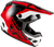 Kinetic Crest Helmet Red/Black/White Md