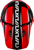 Kinetic Crest Helmet Red/Black/White Lg