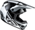 Kinetic Crest Helmet Black/White/Grey Xs