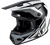 Kinetic Crest Helmet Black/White/Grey Sm
