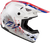 Youth Kinetic Drip Helmet Red/White/Blue Yl