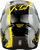 Youth Kinetic Drip Helmet Grey/Black/Yellow Ys