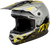 Youth Kinetic Drip Helmet Grey/Black/Yellow Yl