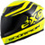 Exo R2000 Full Face Helmet Fortis Neon/Black Sm