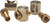 Cable Barrel Fittings 10/Pk 01-0009