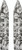 Pr/ Slydog Powderhound 8x Ski 8" Blk/Wht Swirl Pr/ Slydog Powderhound 8x Ski 8" Blk/Wht Swirl