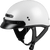 Gm 35 Half Helmet Full Dressed Pearl White 2x
