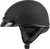 Gm 35 Half Helmet Full Dressed Matte Black Xl