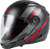Of 77 Open Face Reform Helmet Matte Black/Red/Silver 3x
