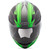 Ff 49 Full Face Rogue Helmet Matte Black/Neon Green Md