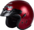 Gm 32 Open Face Helmet Candy Red Xl
