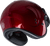 Gm 32 Open Face Helmet Candy Red Lg