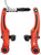 P 1 Pro V Brake Arms Red
