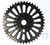 Imperial Chainwheel Black 44t