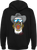 Stache Mullet Moto Hoodie Black Sm