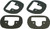 Gasket Tail Lamp Mnt All Models 10/Pk 68123 73