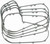 Primary Gasket Only Big Twin 5/Pk Oe#34901 79a
