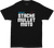 Stache Mullet Moto Tee Black Lg