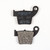 Brake Pad Set Semi Metallic 886SM1