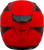 Youth Gm 49y Full Face Deflect Helmet Matte Red/Black Ym