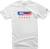 Usa Again Tee White Sm