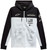 H Block Hoodie Black/White Lg