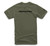 Linear Wordmark Tee Military Green/Black 2x