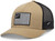 Flag Snapback Hat Sand/Black