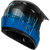 Mx 46 Frequency Off Road Helmet Matte Black/Blue Lg