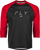 Ripa 3/4 Sleeve Jersey Black/Red Sm Ripa 3/4 Sleeve Jersey Black/Red Sm