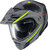 Exo At960 Modular Helmet Monk Grey/Hi Viz 3x