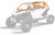 Pro Xp Cage W/No Intrusion Orange P1910C049OR