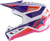Sm3 Heat Helmet White/Purple/Pink Glossy Sm