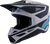 Sm3 Heat Helmet Silver/Blue/Black Matt Md