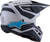 Sm3 Heat Helmet Silver/Blue/Black Matt Md