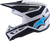 Sm3 Heat Helmet Silver/Blue/Black Matt Lg
