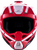 Sm3 Heat Helmet Red/White/Black Glossy Xl