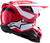 Sm3 Heat Helmet Red/White/Black Glossy Md